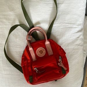 Acne studios x Fjallraven mini kanken back pack